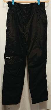 SkiGear Women's Insulated Snow Ski-Snowboard Pants Sz Med Black Waterproof